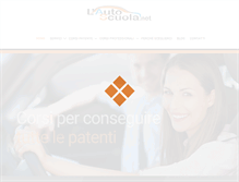 Tablet Screenshot of lautoscuola.net